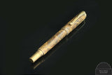 Commander Series Faux Wood Grain Polymer Clay Rollerball Pen