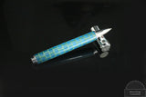 Lieutenant CNC Custom Engraved Brick Pattern Rollerball Pen