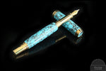 Commander Series Turquoise TruStone Fountain Pen