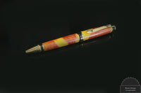Gunnery Series Red and Yellow Ballpoint Pen